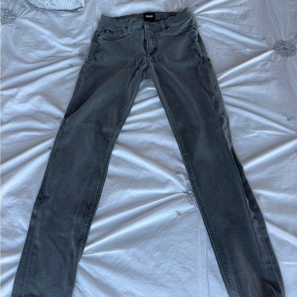 Hudson Jeans Light Gray Denim